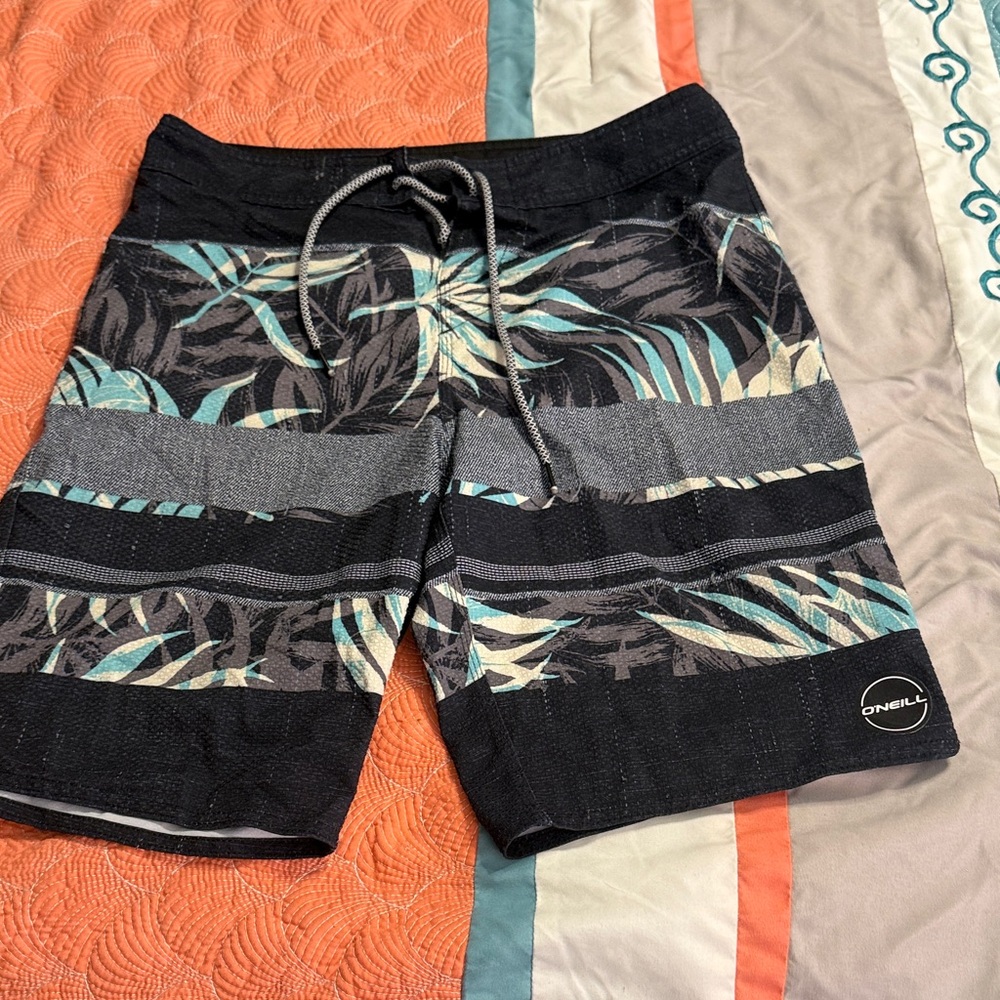 O'Neill Tropical Print Swim Board Shorts